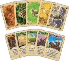 Catan Resource and Development Cards