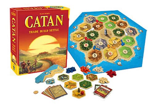 settlers of catan board