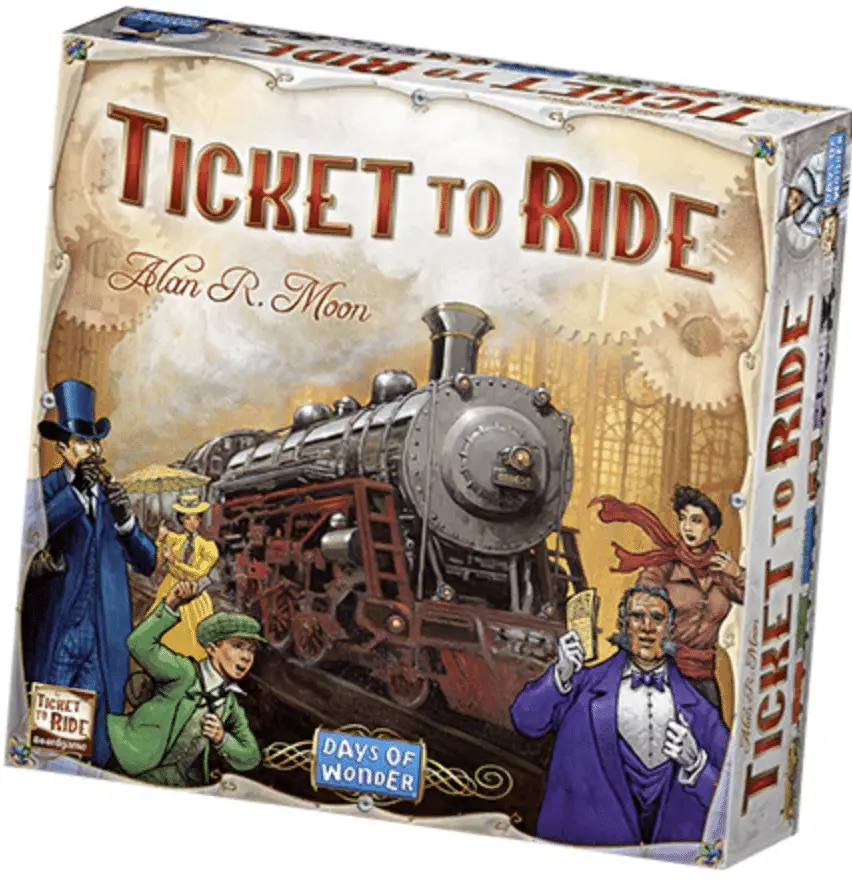 Ticket To Ride Board Game - Games like Catan